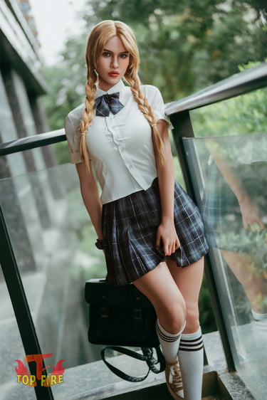 Top Fire Doll® 170cm (5ft7) E-Cup Silicone Sex Doll Chloe, ROS Head T24