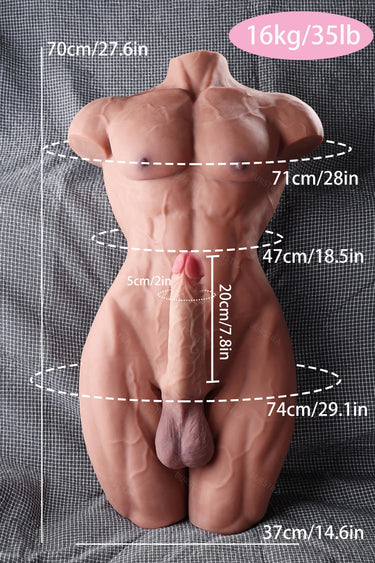 Realistic Dildos Sex Toy® 16kg Meridian Hunk HWC20 Cloud Driving Coding Realistic Dildos Sex Toy