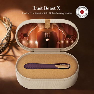 Lust Beast X Luxury Vibrator – Premium Antibacterial Silver-Ion Wand
