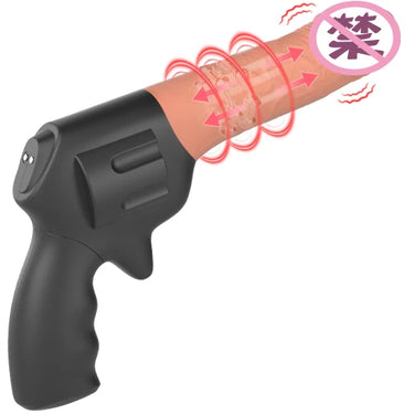 Koikiss Sex Toy® Gun-Shaped Dildo | 10 Ball Rotation & Telescopic Vibration Modes | Premium Liquid Silicone