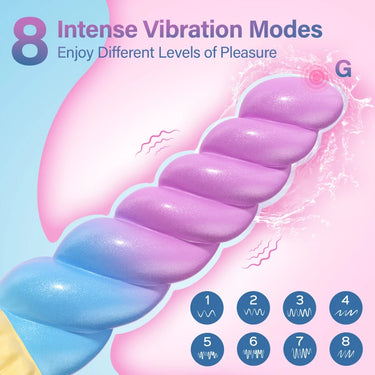 Koikiss Sex Toy® Liquid Silicone Rechargeable Massager | 8 Vibration Modes | Wireless Remote | Magnetic Charging