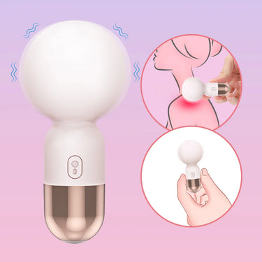 Sex Toy® Sweet Pop SHD-S438 Mini Wand Massager with USB Rechargeable Design