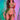 Koikiss Sex Toy® Women's PU Bra & Thong Lingerie Set – Red, Zebra & Spider Pattern | Model 2304004