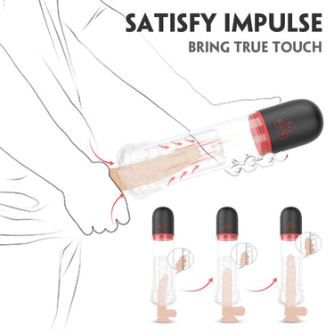 Sex Toy® Air-2 SHD-S193-2 Electric Masturbator with Vibration & Air Suction Technology