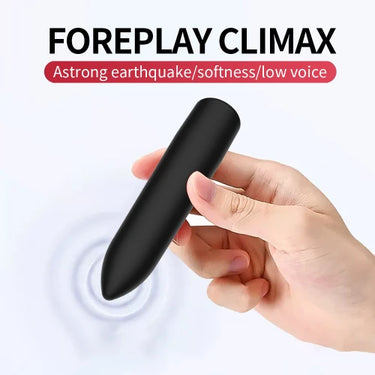 Sex Toy® Pointed Rechargeable Bullet | 10 Vibration Modes | USB Rechargeable Compact Bullet