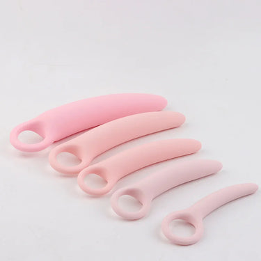 Koikiss Sex Toy® Chili Five-Piece Anal Plug Set | Premium Silicone Anal Trainer Set | MDS-HT028