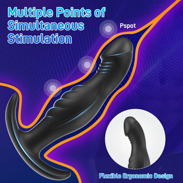 Sex Toy® Front High 3-Piece Anal Masturbator Set | Premium Silicone Collection | MDS-585