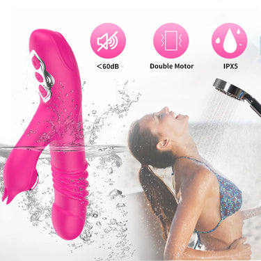 Koikiss Sex Toy® Tina Telescopic Vibrator | USB magnetic charging system