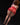 Woman wearing a red lingerie set with 'Ridmii' branding on a black background