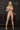 Nude beige sex doll with long blonde hair