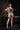 Full-body silicone sex doll wearing black lingerie