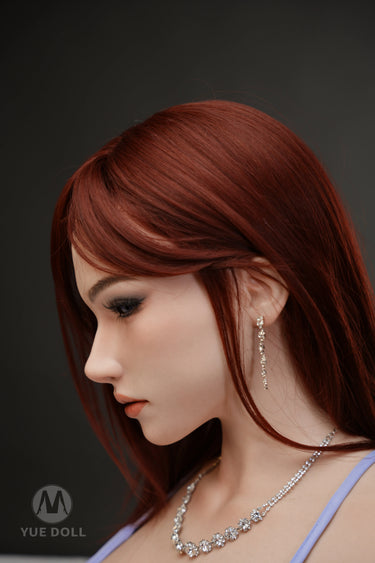 YUE DOLL® Bailey 51cm(20") E-CUP Curved Deep Throat Seamless Neck Full Silicone Torso For Blxxjob Only ( NO.4320)