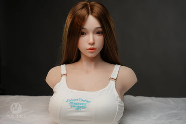 YUE DOLL® Selen 51cm(20") E-CUP Curved Deep Throat Seamless Neck Full Silicone Torso For Blxxjob Only ( NO.4318)