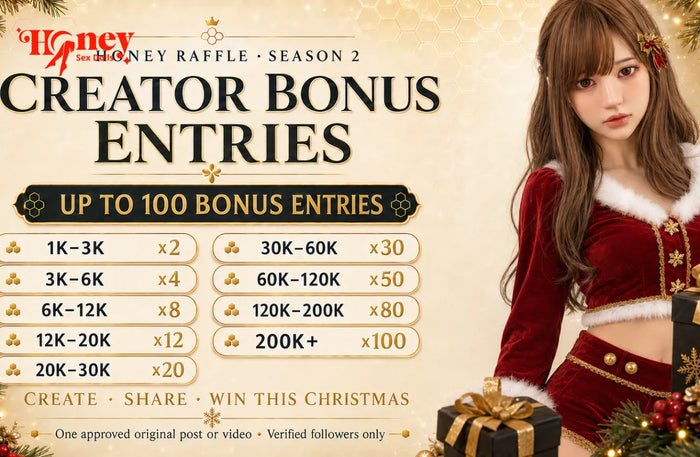 How Influencers Can Earn Honey Raffle Tickets by Sharing Our Campaign