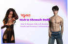 Male &amp; Shemale Dolls with Realistic Details and Premium Craftsmanship