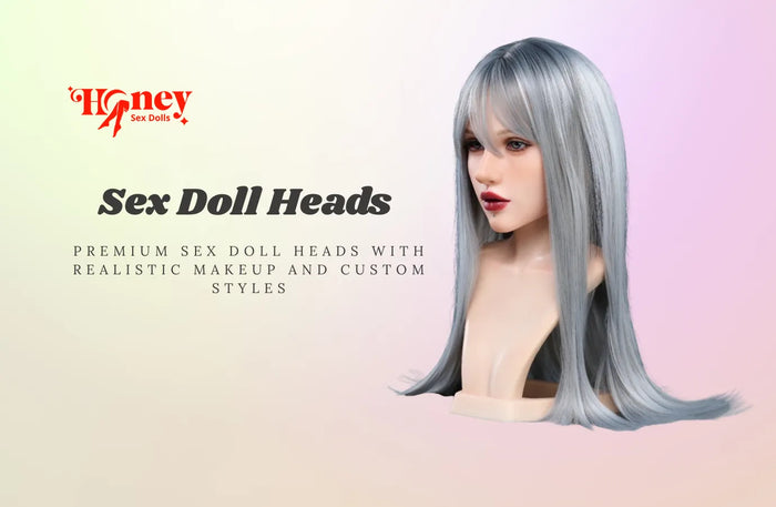 Premium Sex Doll Heads with Realistic Makeup and Custom Styles