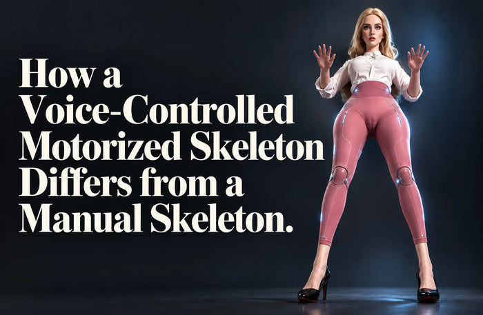How a Voice-Controlled Motorized Skeleton Differs from a Manual Skeleton