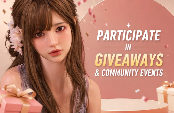 Participate in Giveaways &amp; Community Events: Join the HoneySexDolls Community for Exclusive Experiences