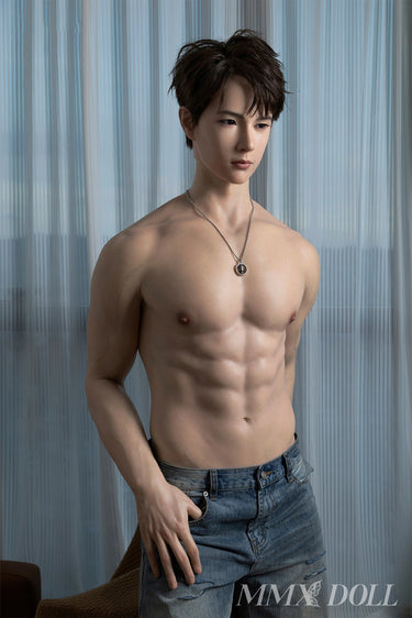 183cm/6ft Muscle Asian Male Silicone Sex Doll -ZiQian