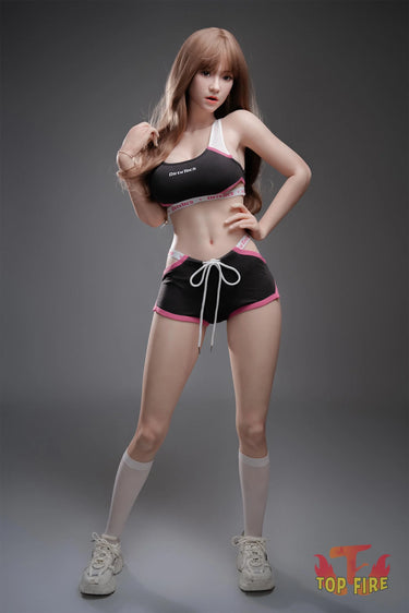 Top Fire Doll® 158cm (5ft2) D-Cup Japanese Silicone Sex Doll Bid, ROS Head T06