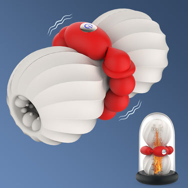 Koikiss Sex Toy®  Bead Stroker | 9 Vibration Modes with Beads | USB Warming Base | Magnetic Rechargeable