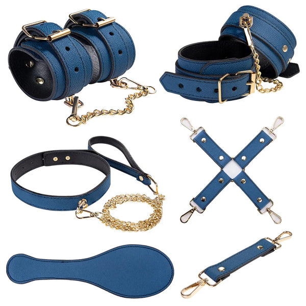 Koikiss Sex Toy® 5-Piece PU Bondage Restraint Set
