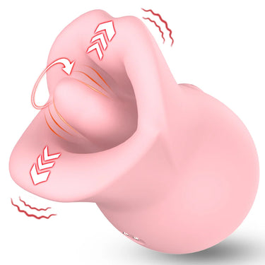 Koikiss Sex Toy®  Honey Temptation Vibrator | 10 Frequency Biting, Vibration & Rocking Function with Magnetic Charging