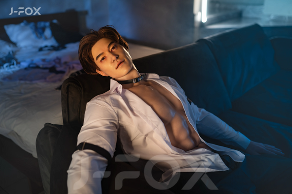 J-FOX® Qiang 172cm(5.64') A04# Male Full Silicone ( No.3172)
