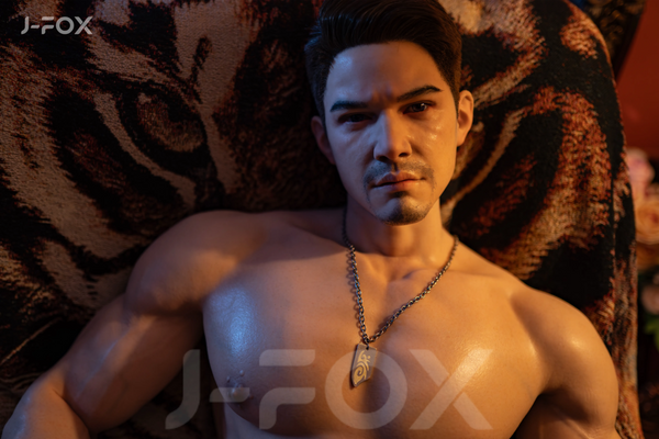 J-FOX® Mike 172cm(5.64') A02# Male Full Silicone ( No.3171)