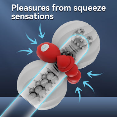 Koikiss Sex Toy®  Bead Stroker | 9 Vibration Modes with Beads | USB Warming Base | Magnetic Rechargeable