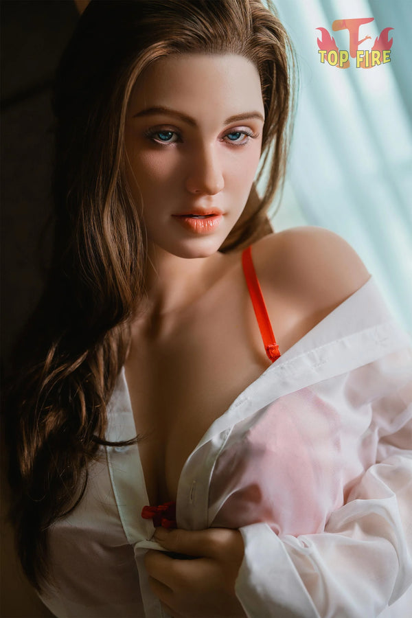 Top Fire Doll® 165cm (5ft5) C-Cup Western Silicone Sex Doll Finn, ROS Head T03