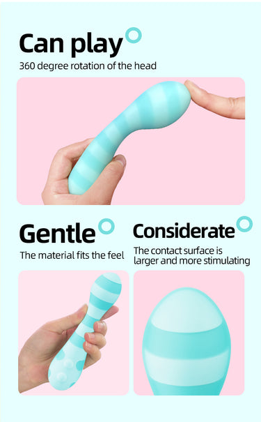 Koikiss Sex Toy®  Full Silicone APP Vibration Massager | IPX7 waterproof protection