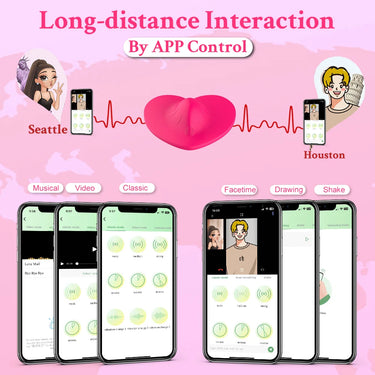 Sex Toy® Seat Pad Vibrator | APP & Wireless Remote Control, 10 Vibration Modes | MDS-TD036