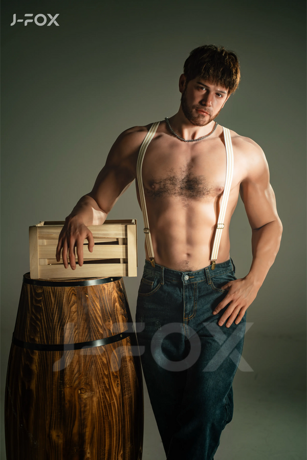 J-FOX® 180cm A10 Mature Man Male Sex Doll