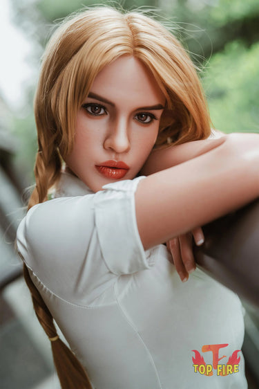 Top Fire Doll®  170cm (5ft7) E-Cup Silicone Sex Doll Chloe, ROS Head T24