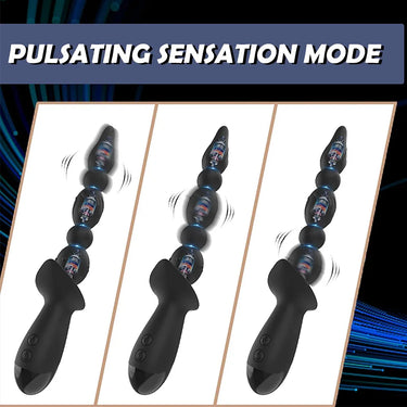 Koikiss Sex Toy®  Electric Bead Puller-02 | Triple Motor, 10 Vibration Modes & Magnetic Charging | MDS-HT029
