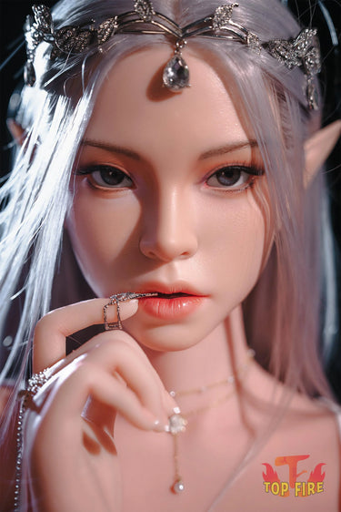 Top Fire Doll® 165cm (5ft5) C-Cup Full Silicone Elf Sex Doll Lorna, ROS Head T07