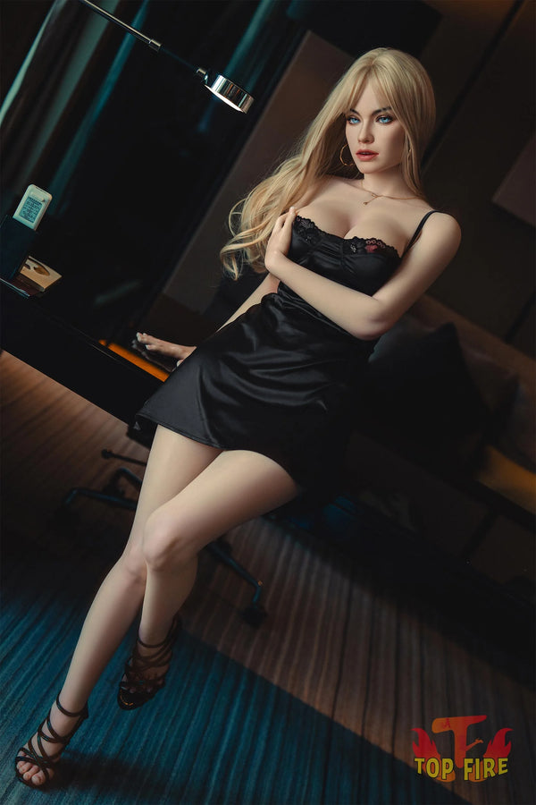 Top Fire Doll® 158cm (5ft2) D-Cup Silicone Sex Doll Doris, ROS Head T08