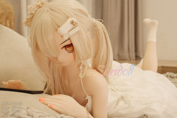 Jinsan Doll® 150cm TPE Anime Sex Doll with PVC Head