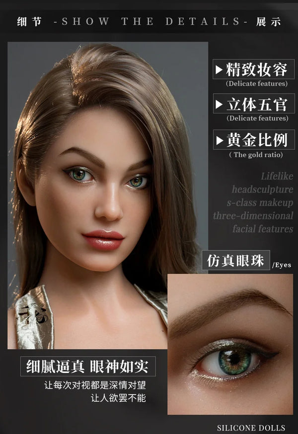 QIANYOU Doll® Bersa Realistic European Sex Dolls / Full Silicone