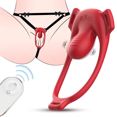 Sex Toy® EroticWrap SHD-S717 Wearable Vibrator with Hands-Free Design