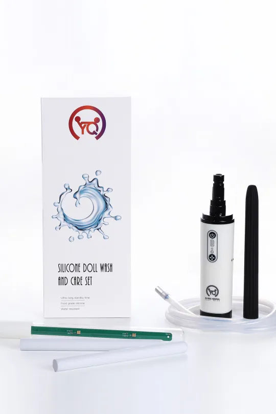 Automatic Love Holes Cleaning & Drying Douche for Sex Doll