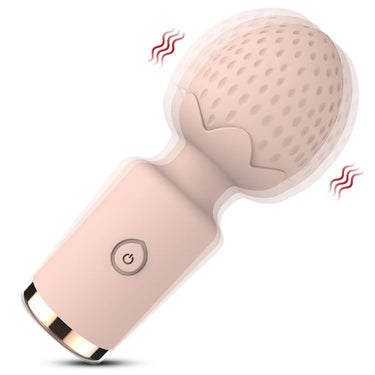 Sex Toy® Strawberry AV Wand | 10 Vibration Modes & Rechargeable Silicone Design | MDS-AV111