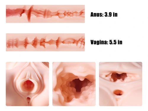 MRL Sex Doll® 1.25 Anna: 2.3kg (4.1 lbs) Silicone Anime Sex Doll Hentai Male Masturbator