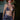 Woman wearing a patterned bikini in an indoor setting