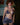 Woman wearing a patterned bikini in an indoor setting