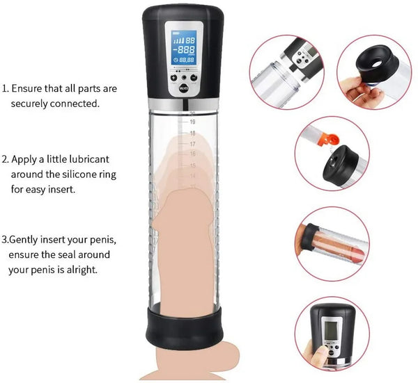 Koikiss Sex Toy®  Black Enlarger Cloud Driving Coding HWC78