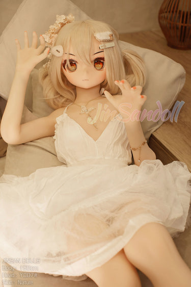 Jinsan Doll® 150cm TPE Anime Sex Doll with PVC Head