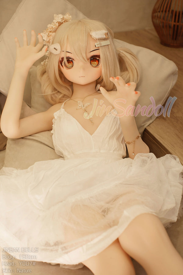 Jinsan Doll® 150cm TPE Anime Sex Doll with PVC Head