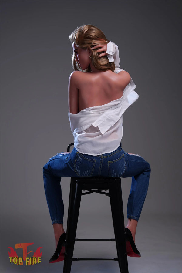 Top Fire Doll® 170cm (5ft7) E-Cup Silicone Sex Doll Susan, ROS Head T17